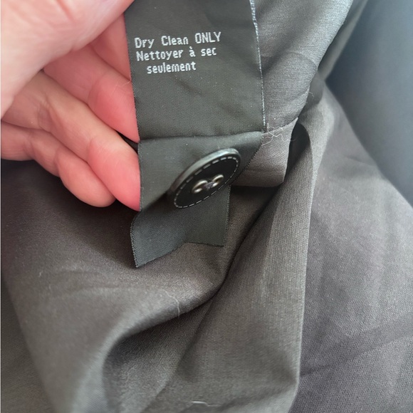 Le Chateau Charcoal Double-Breasted Midi Dress - Picture 4 of 6